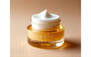 Crema hidratante facial con argán